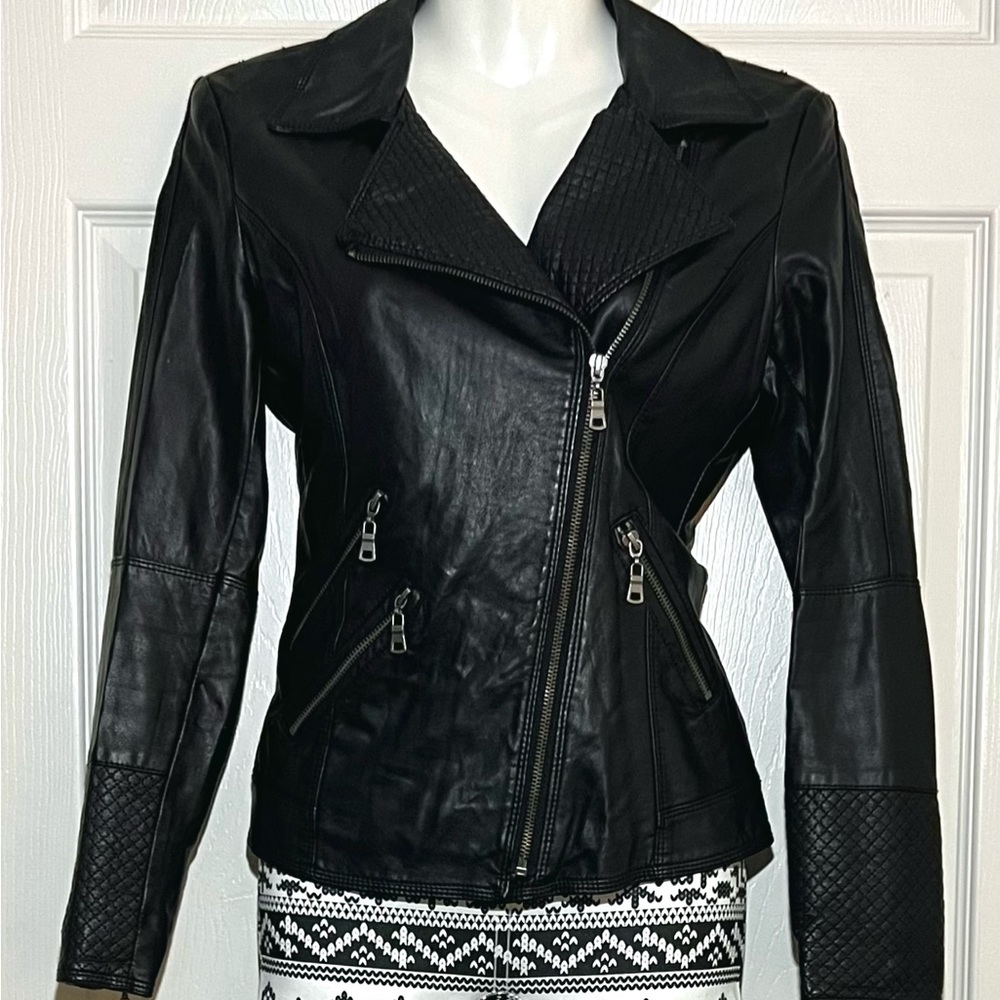 Carmin Brand Black Motorcycle Jacket